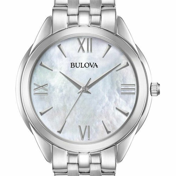 Bulova Women's Mother of Pearls 34mm Watch!